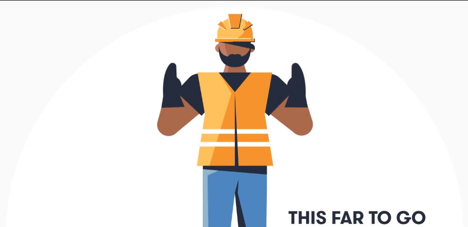 叉车安全指挥手势