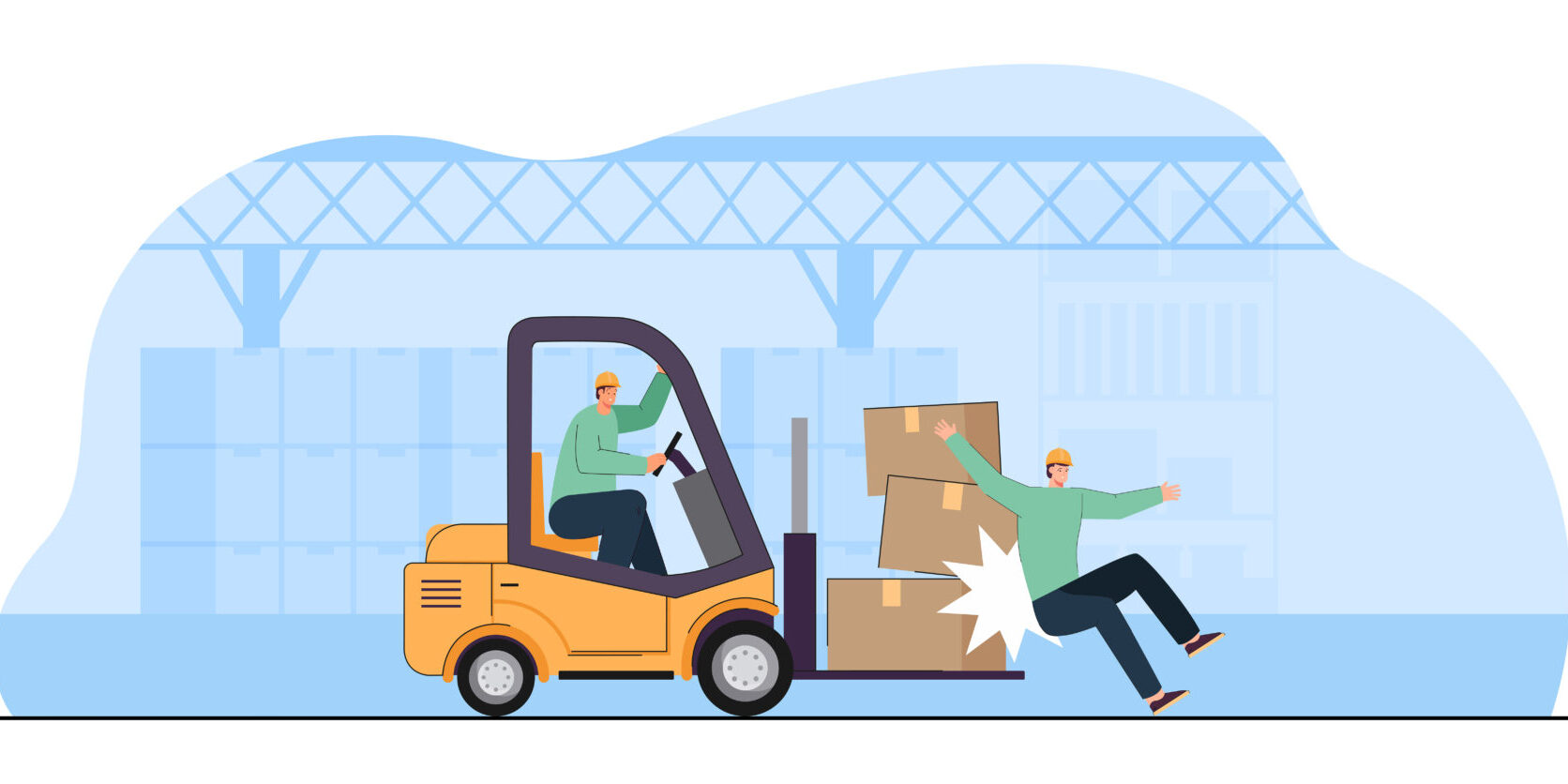 叉车防碰撞系统